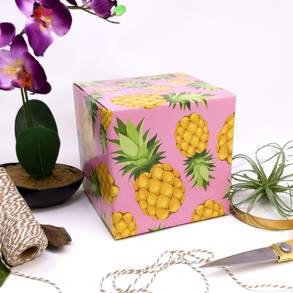 CLEARANCE 10 (6X6X6) Pineapple Boxes PRICE IS FIRM - Picture 2 of 7